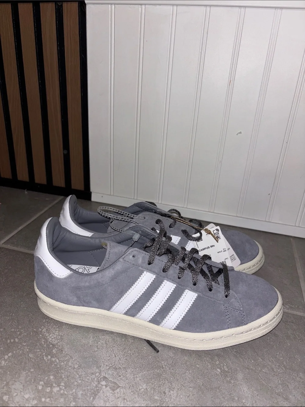 adidas Gray Men's Campus 80s Sneakers